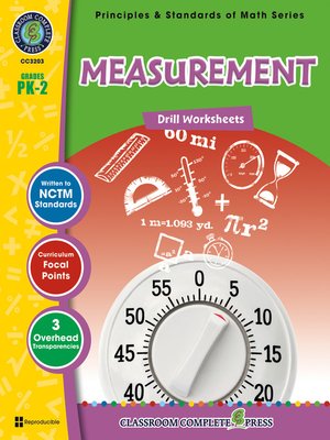 cover image of Measurement - Drill Sheets